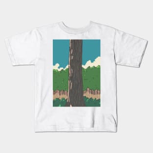 Woodland forest. Kids T-Shirt